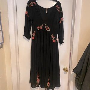 Free People Embroidered Dress